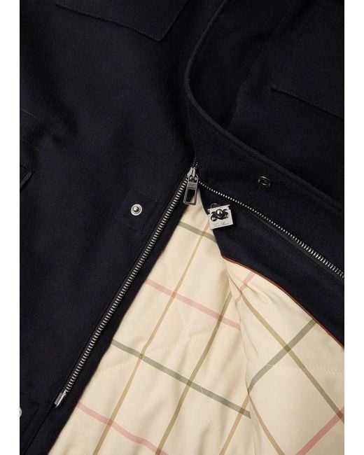 Loro Piana Blue Traveller Field Jacket for men