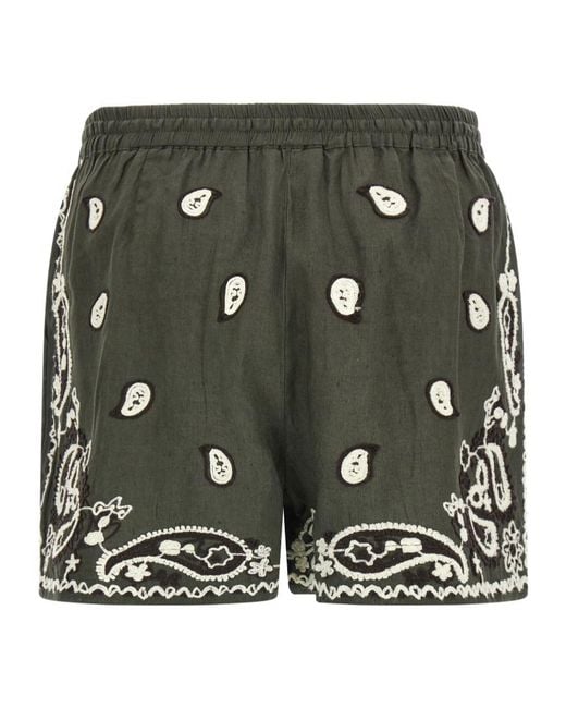 P.A.R.O.S.H. Green Beach26 Shorts