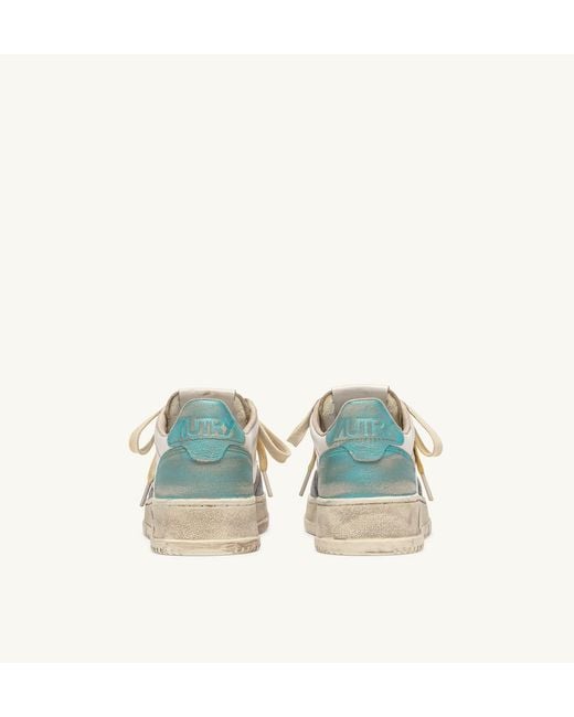 Autry Multicolor Medalist Low Super Vintage Sneakers