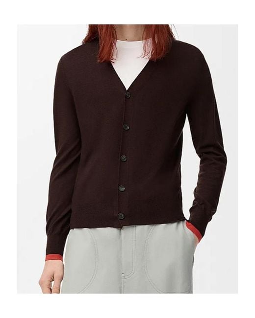 Loewe Purple Cardigan for men