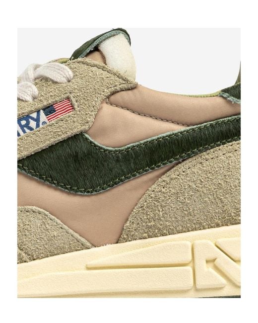 Autry Multicolor Classic Flat Shoes for men