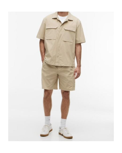 Tommy Hilfiger Natural Elastic-Waist Shorts for men