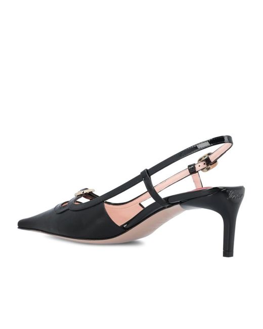 Roger Vivier Multicolor Pointed Toe Slingback Pumps