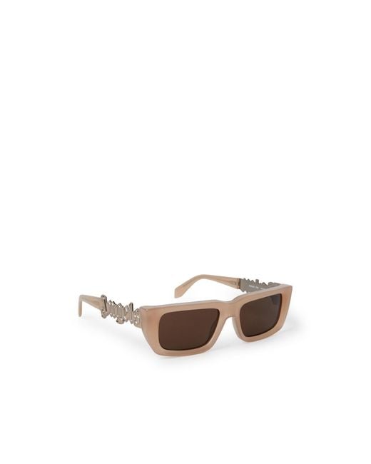 Palm Angels Multicolor Logo Sunglasses