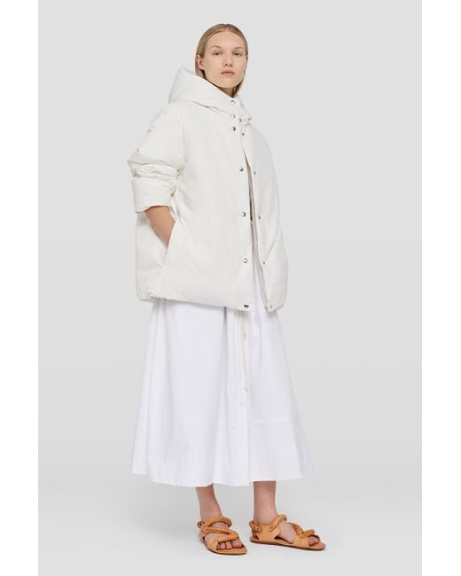 Jil Sander White Down Jacket
