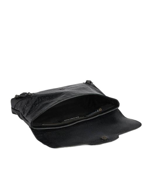 Balenciaga Black Le City Clutch Bag