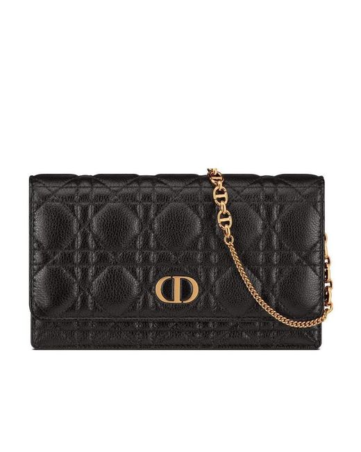 Dior Black Caro Pouch