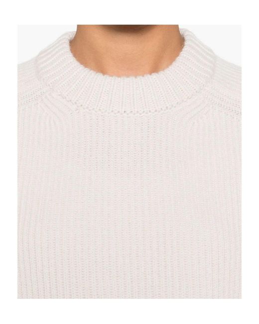 Forte_forte Natural Long-Sleeved Sweater