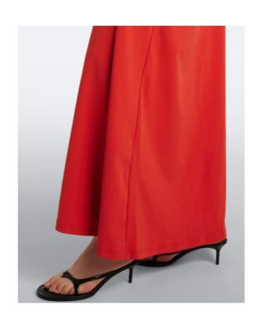 Christopher Esber Orbit Gathered Cutout Maxi Dress