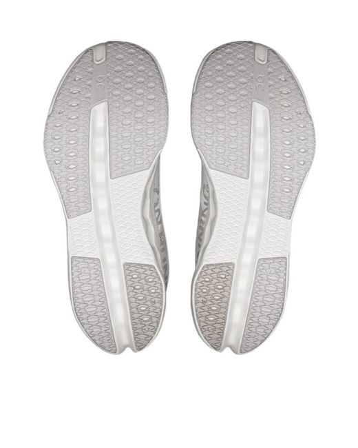On Shoes White Cloudsurfer Next Lace-Up Sneakers
