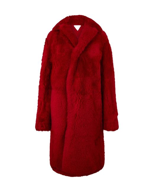 Bottega Veneta Textured Structured Teddy Coat