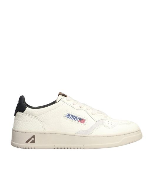 Autry Natural Medalist Low-Top Sneakers for men