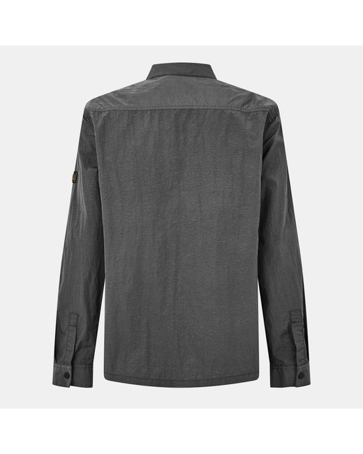 Barbour Gray Zipper Casual Jacket for men