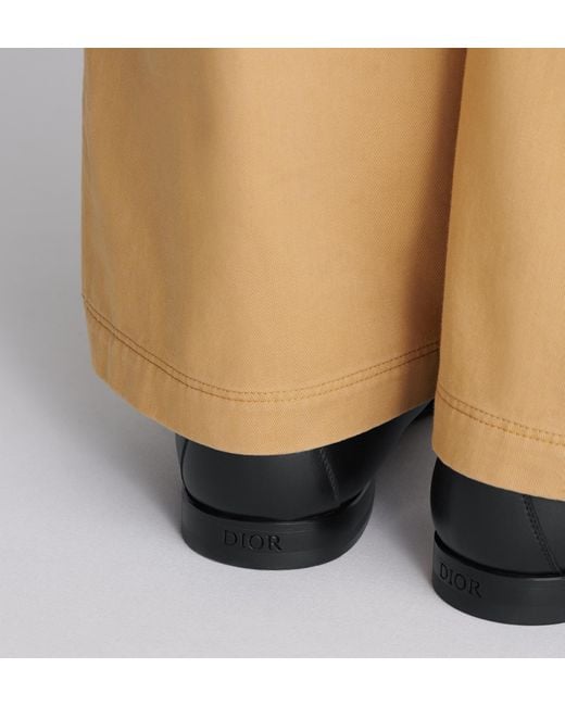 Dior Black Homme Granville Slip-On Loafers for men