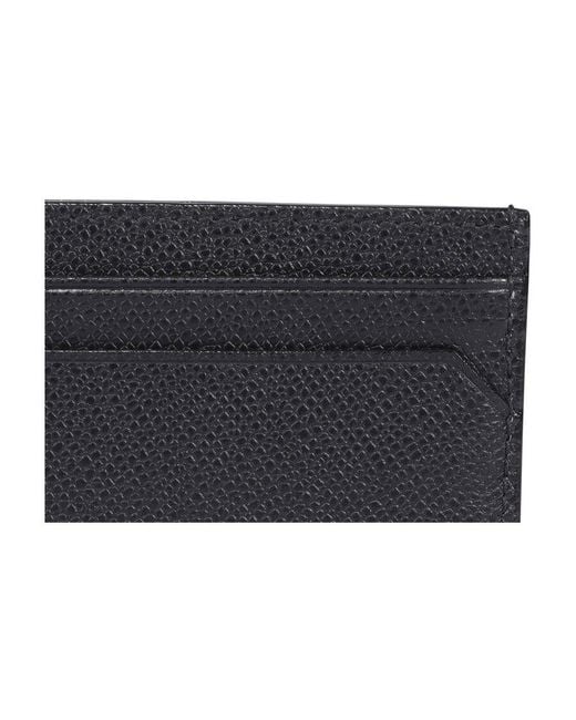 Bally Black Thar Striped Cardholder for men
