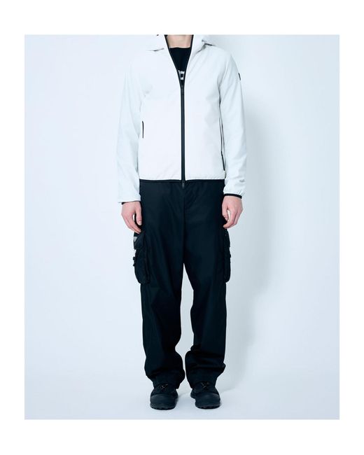 Moncler Blue Long-Sleeved Down Jacket for men