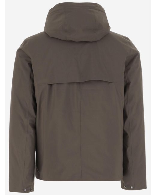 K-Way Brown Jacken Bonded Padded Jacket for men
