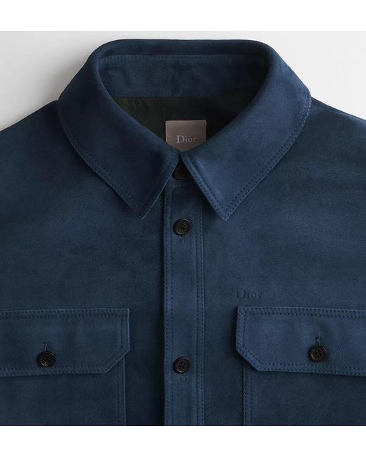 Dior Blue Icons Shirt, Comfortable Fit for men