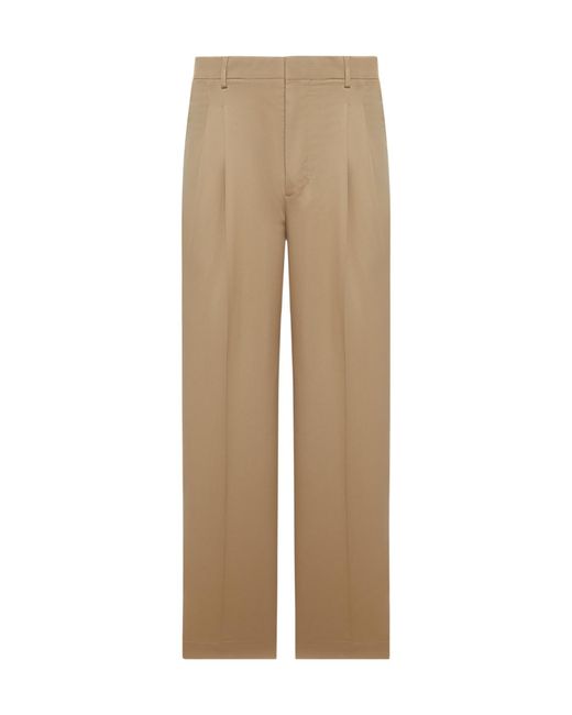 AMI Natural Ami Tailored Straight-Leg Trousers for men