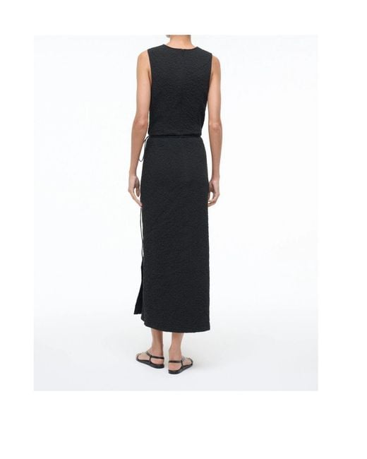 Staud Black Sleeveless Dress
