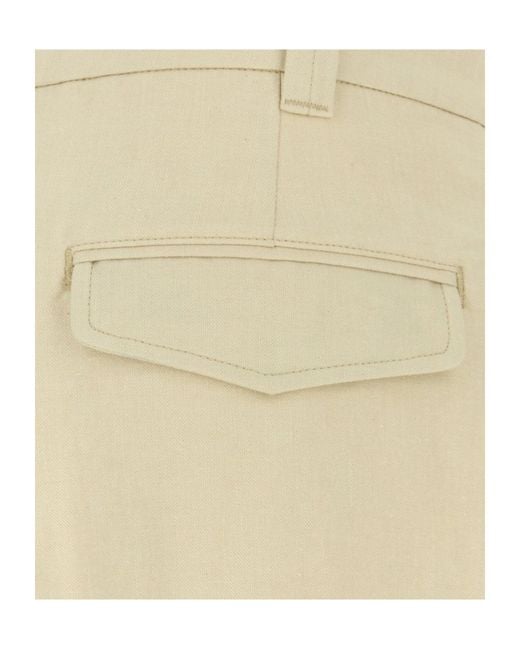 A.P.C. Natural Renato Pleated Pants for men