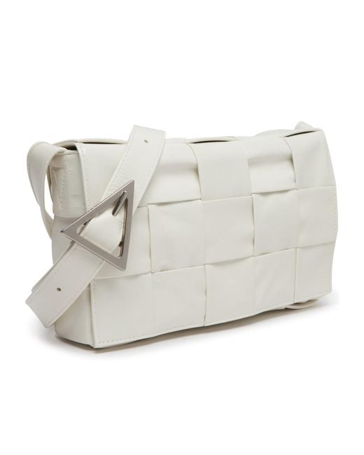 Bottega Veneta Gray Flip Shoulder Bag for men