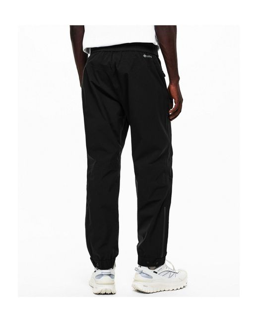 Moncler Black Technical Jogger Trousers for men