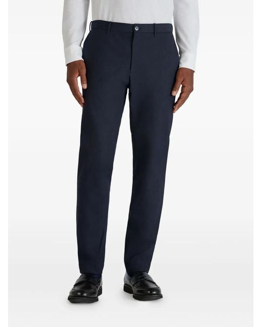 Incotex Blue Casual Trousers With Belt Loops for men