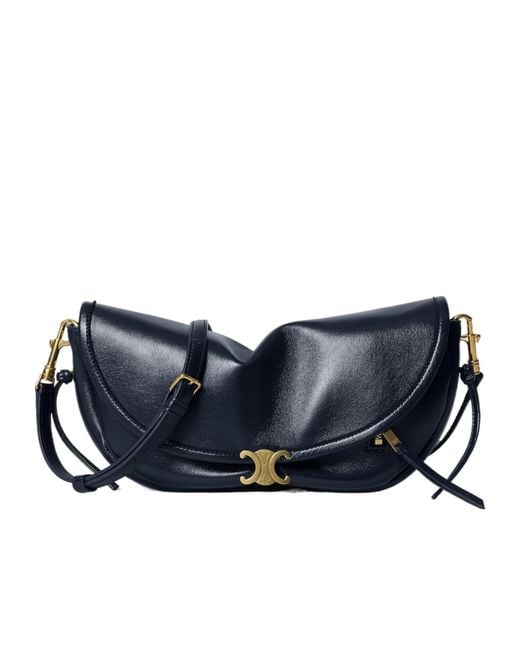 Céline Blue Soft Triomphe Little Halfmoon