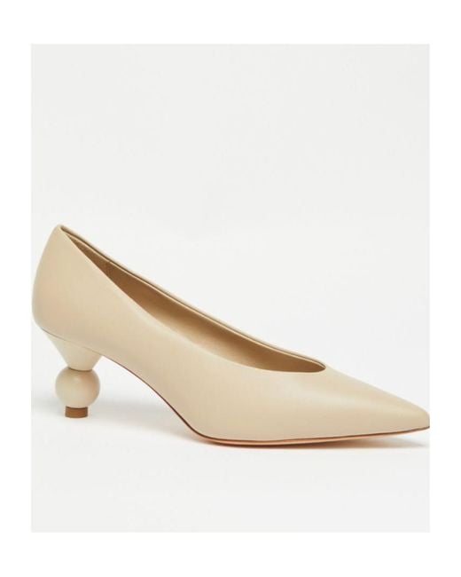 Weekend by Maxmara Natural Pointed High Heels