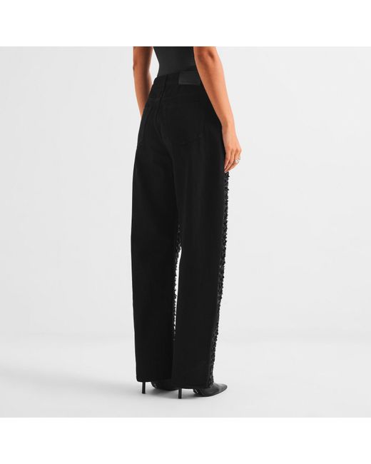 Stella McCartney Black Straight Leg Jeans