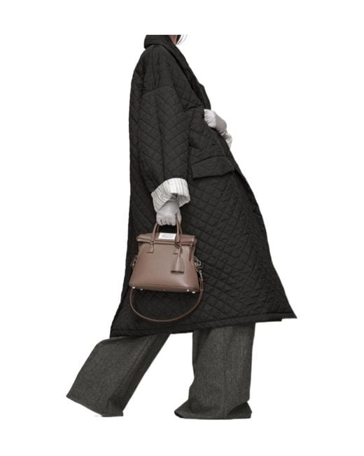 Maison Margiela Black Quilted Coat