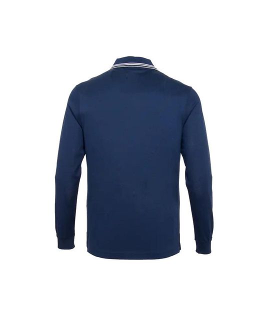 Paul & Shark Blue Logo Details Polo Shirt for men