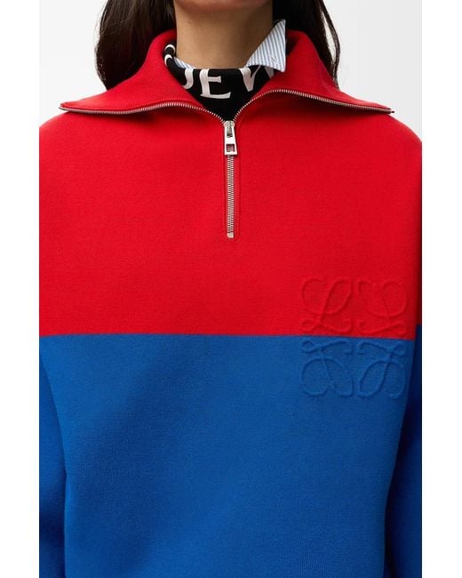 Loewe Red Long-Sleeved Sweater