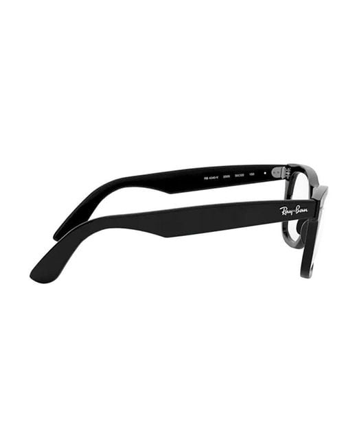 Ray-Ban White Wayfarer Ease Square Frame Glasses for men