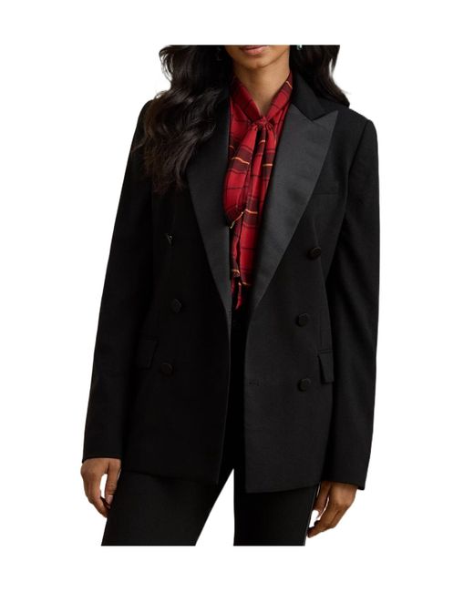Ralph Lauren Black Long-Sleeved Suit Jacket