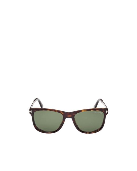 Tom Ford Green Eyewear Sinatra Square Frame Sunglasses for men
