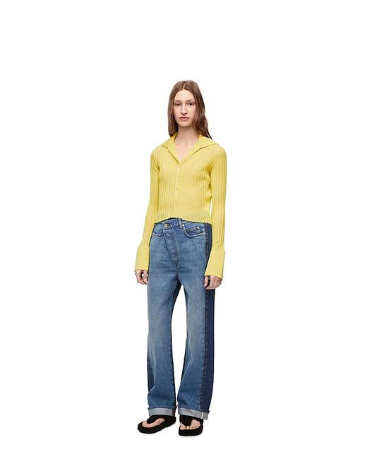 Loewe Yellow Cardigan