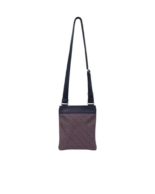 Ferragamo White Gancini Satchel Bag