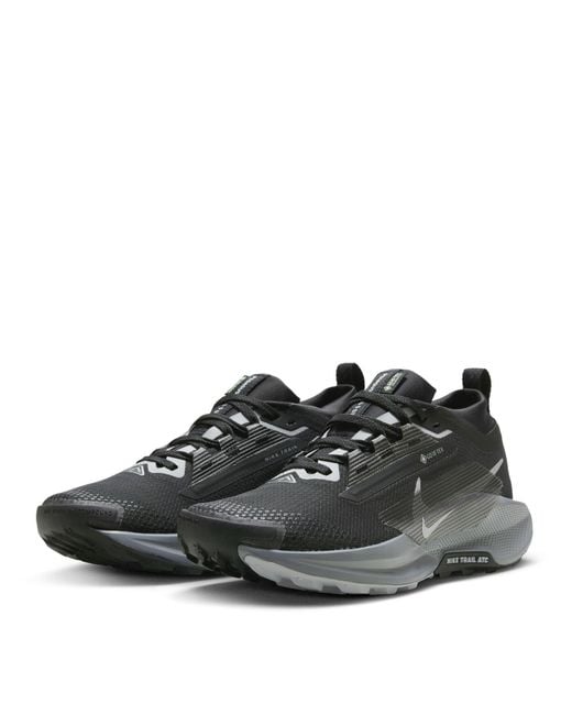 Nike Black Wearresistant Waterproof Trail Running Shoes