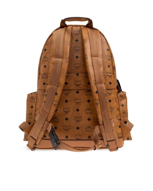 MCM Brown Stark Backpack
