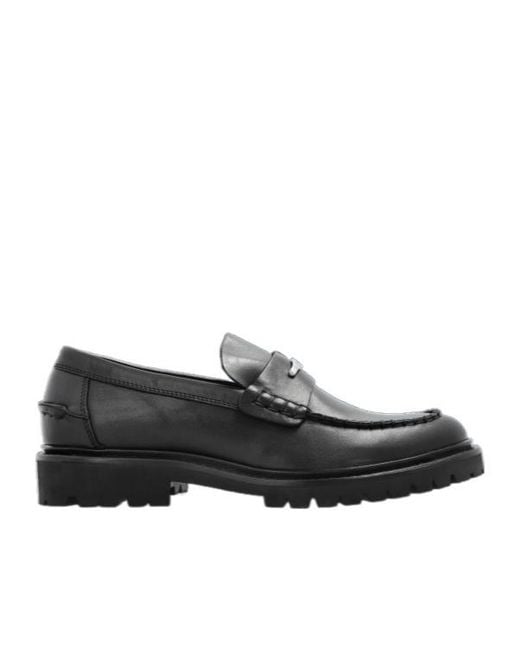 Isabel Marant Black Frezzah Loafers for men