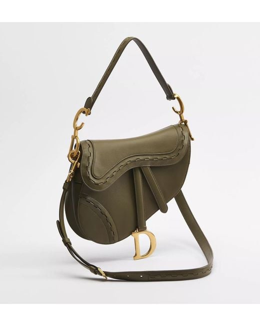 Dior Multicolor Saddle Bag With Strap