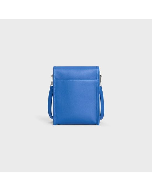 Céline Blue Vertical Pouch Soft Triomphe for men