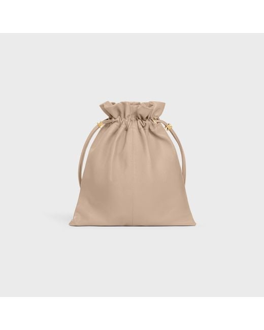 Céline Natural Small Crystal Pouch