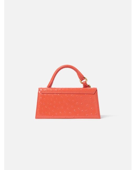 Jacquemus Red The Long Chiquito Buckled Handbag