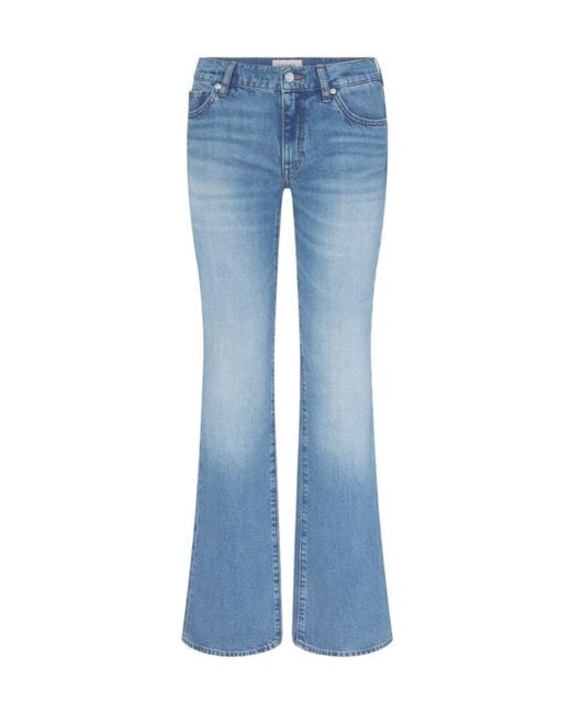 FRAME Blue Belt-Loop Jeans