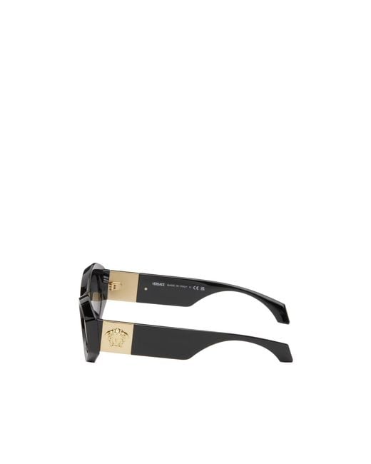 Versace White Integrated Nose Rest Sunglasses for men