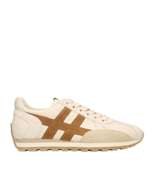 Hogan Natural H671 86'Er Calfskin Sneakers