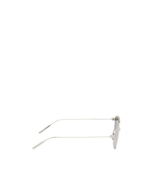 Givenchy White 4G Sunglasses